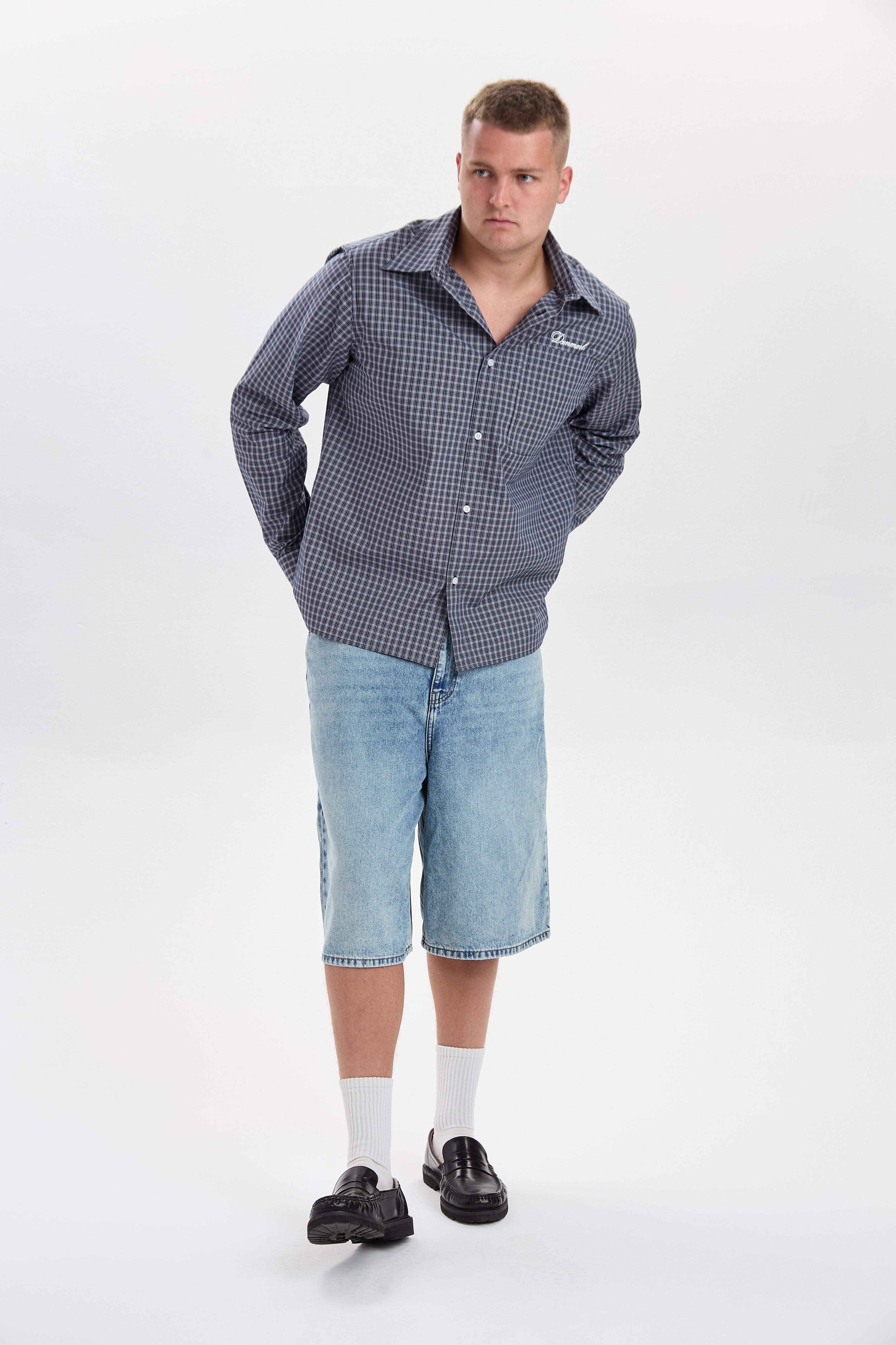 DXHarri Blue Wide Fit