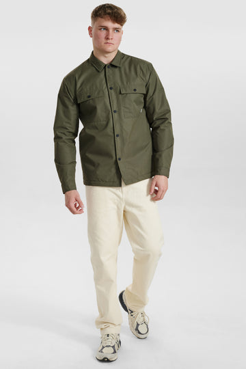 DXNMXRK. DX-Evan Overshirt Army green