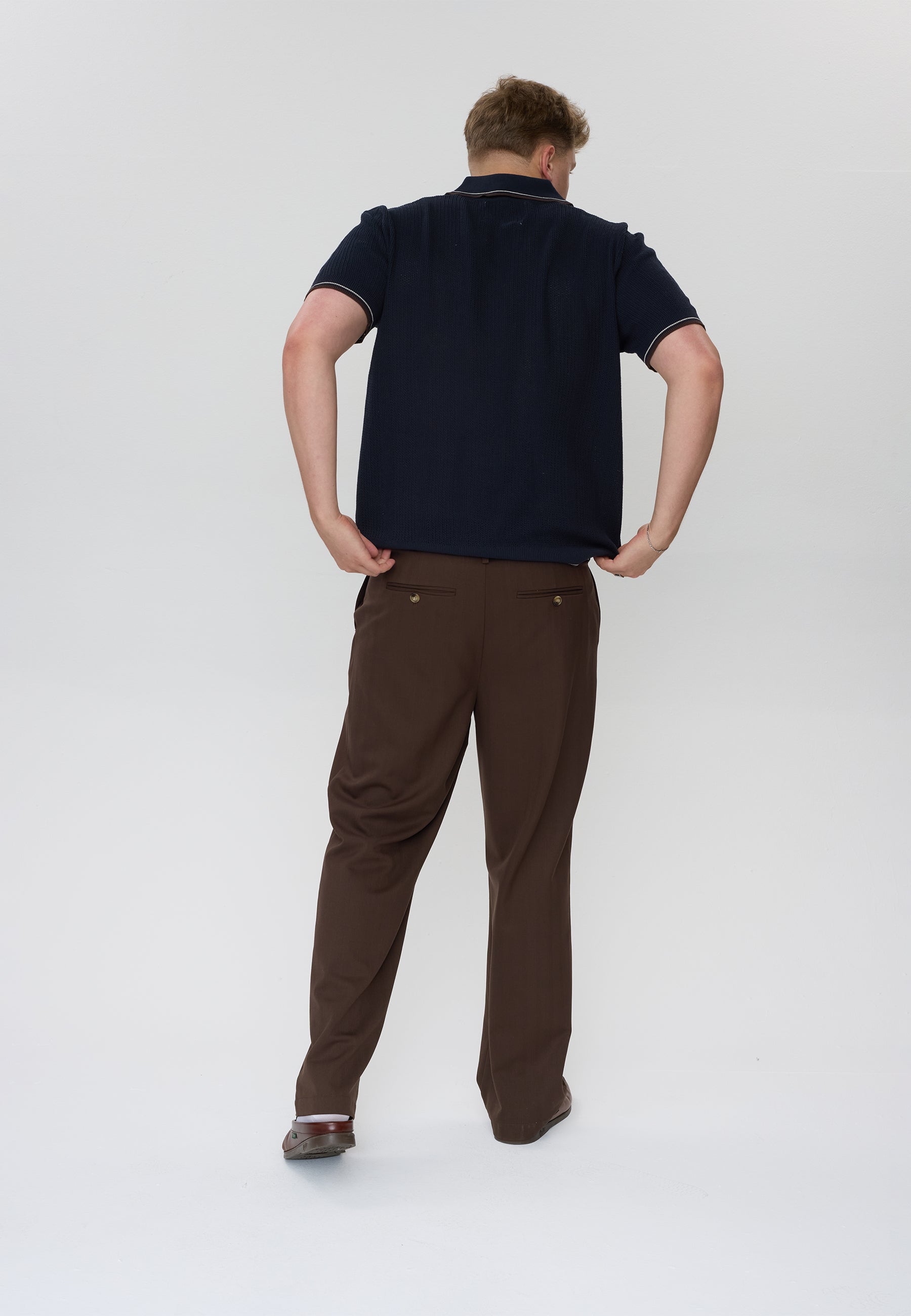 DXNMXRK. DXGais Pants Brown