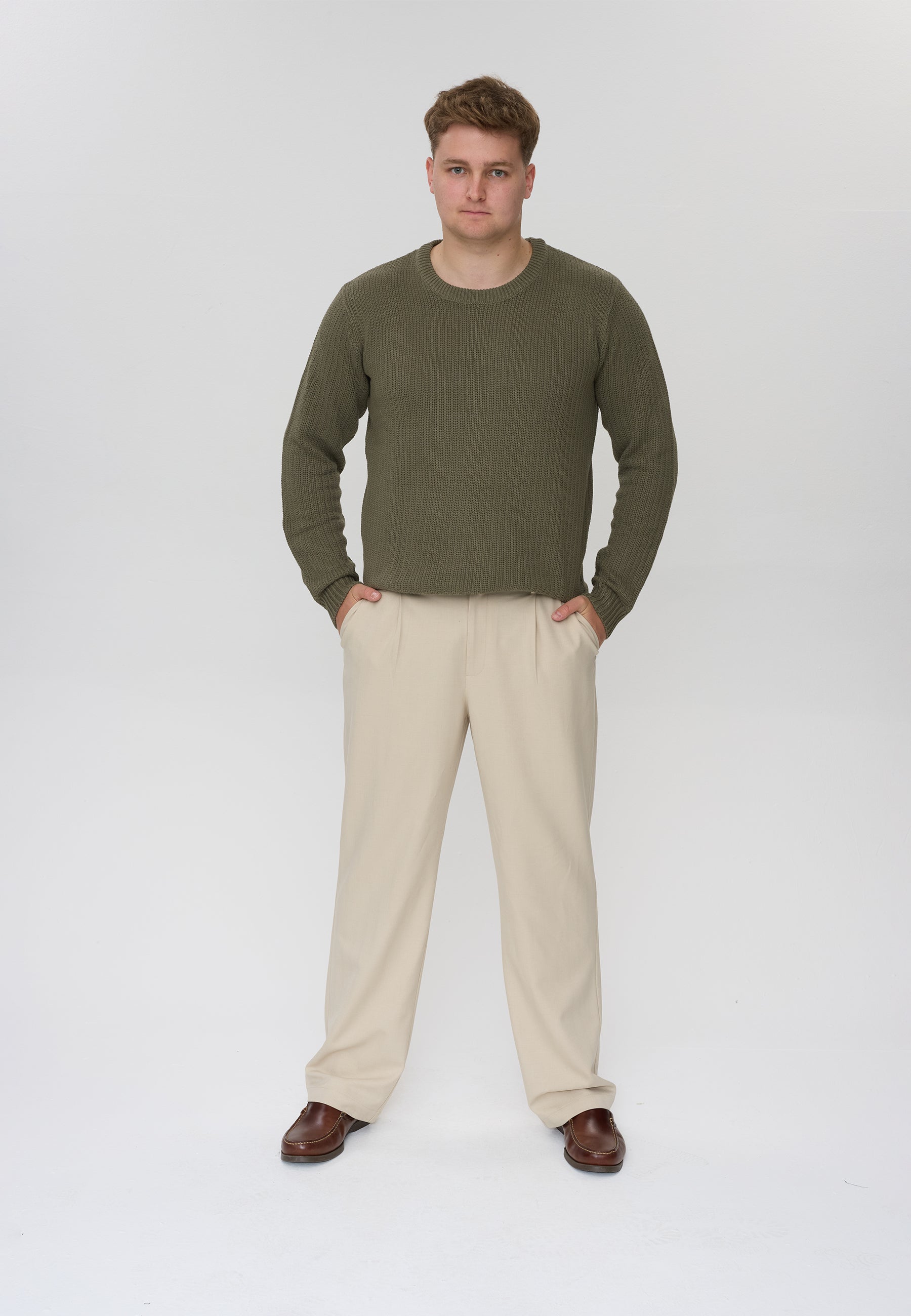 DXNMXRK. DXGais Pants Sand