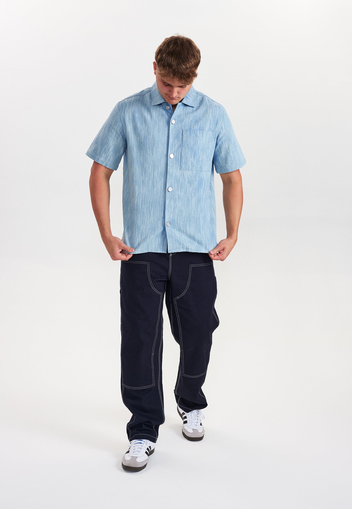 DXNMXRK. DXflemming Shirt Blue