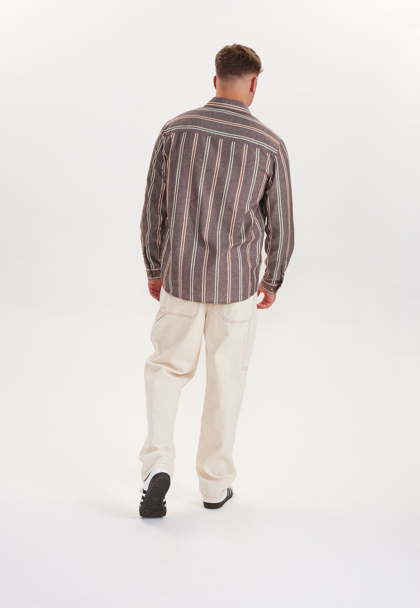 DXNMXRK. DXfranz Shirt Brown