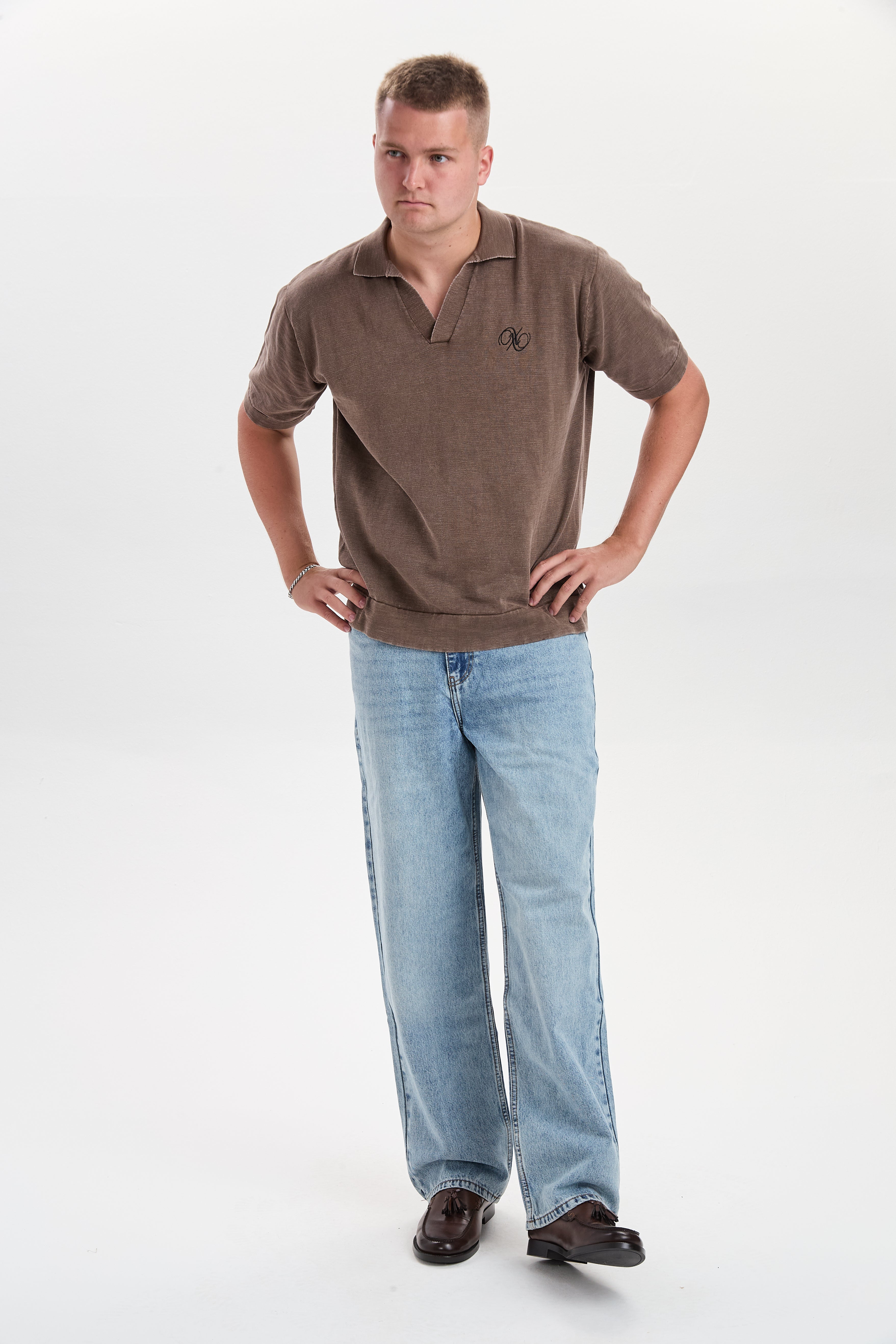 DXHector Relaxed Fit Jeans Blå