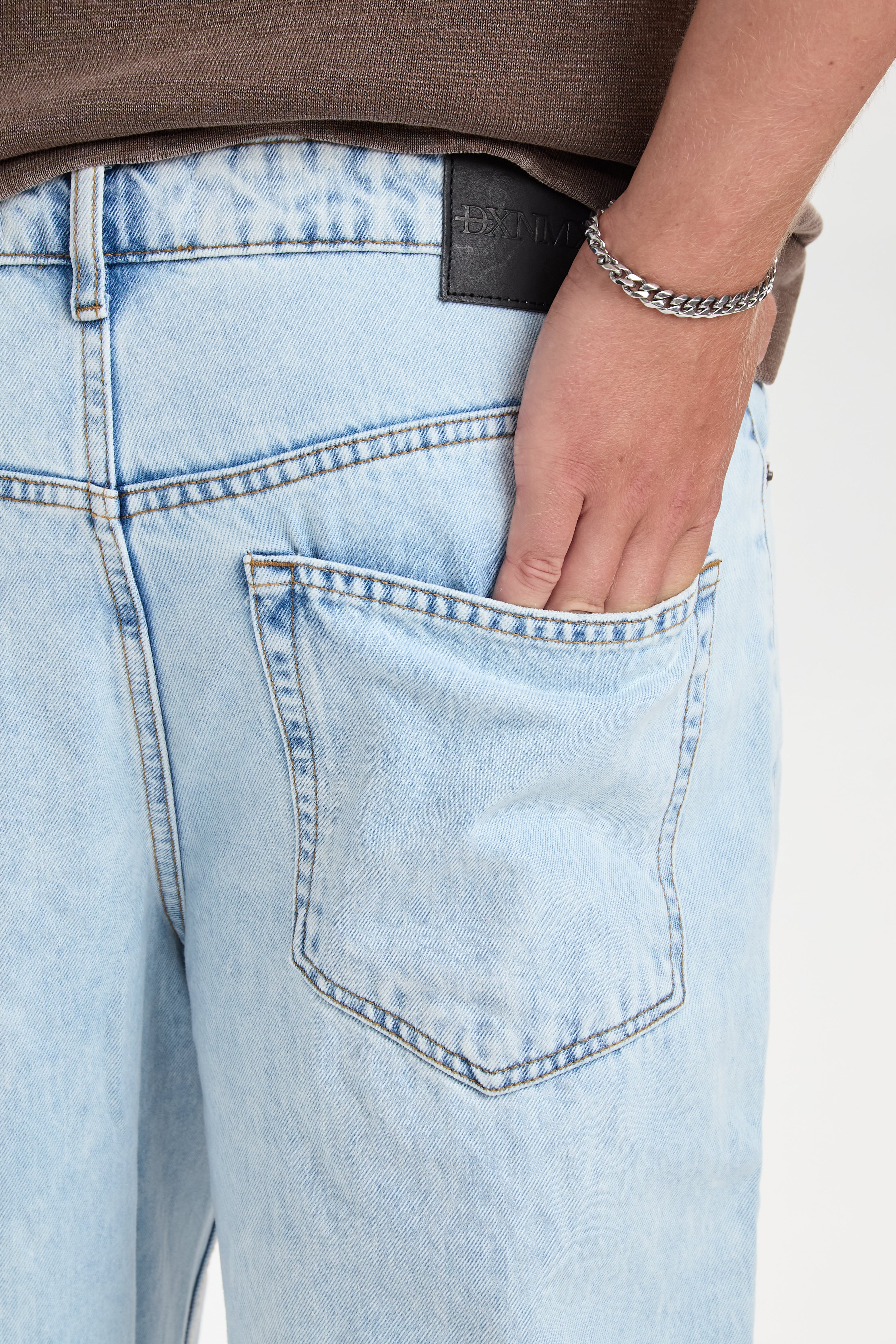 DXHector Relaxed Fit Jeans Lyseblå