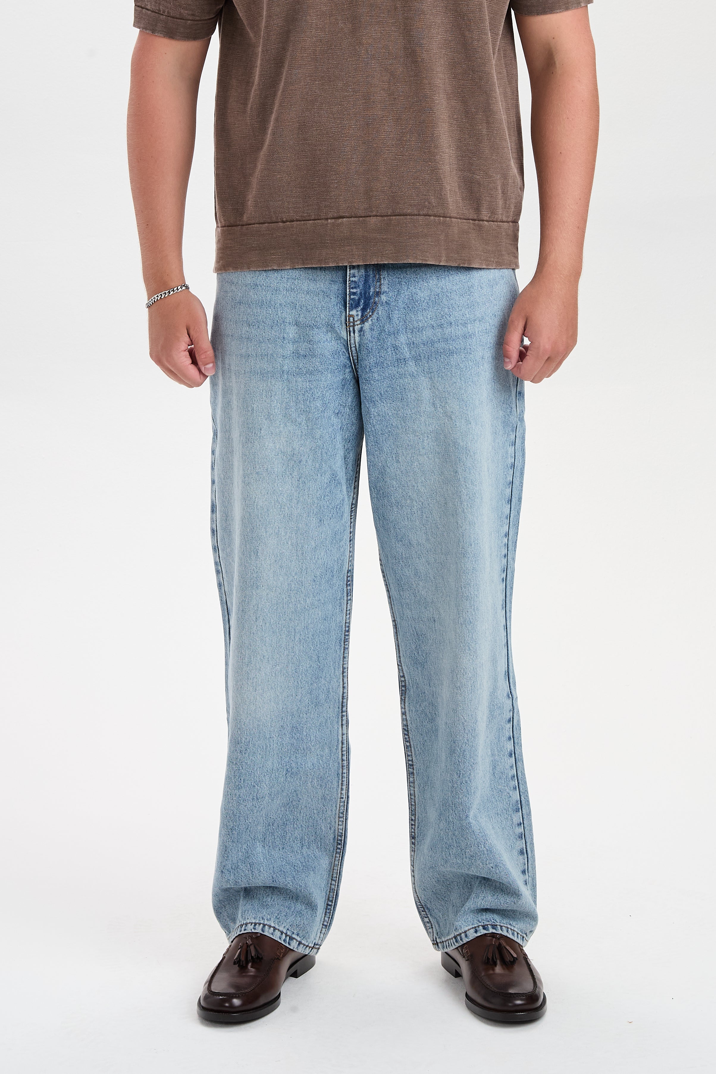 DXHector Relaxed Fit Jeans Blå